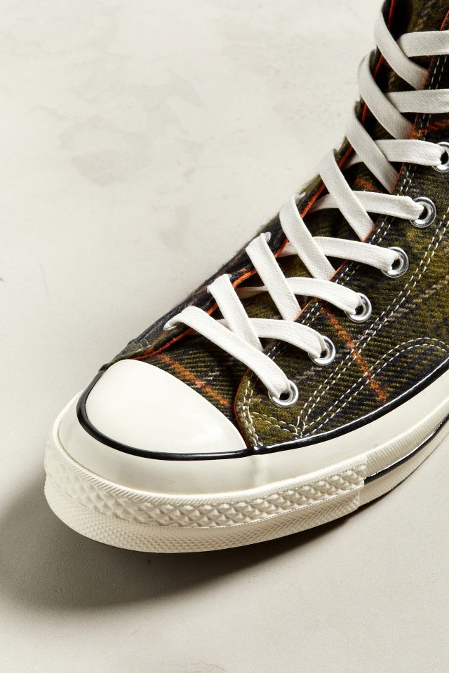 Converse Chuck 70 Elevated Plaid High Top Sneaker Urban Outfitters