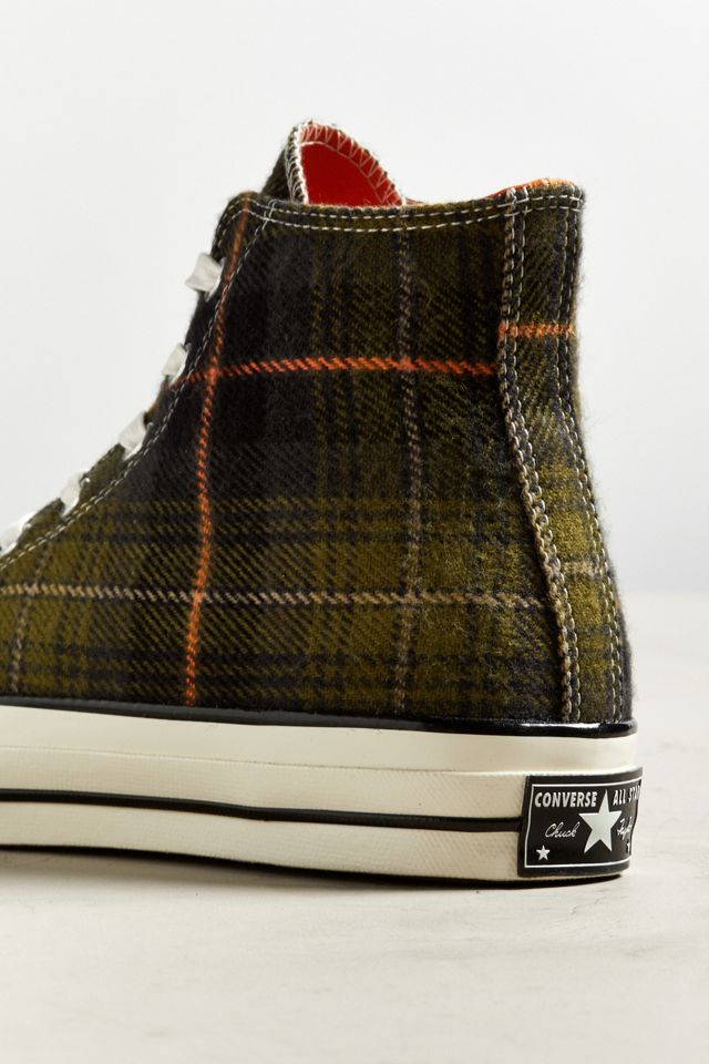 Converse Chuck 70 Elevated Plaid High Top Sneaker #3