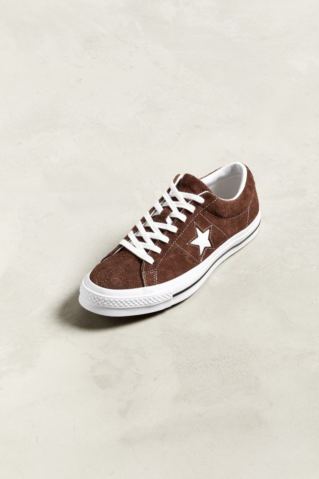 Converse One Star Tan Suede Low Top Sneaker #1
