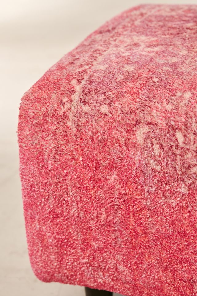 Isolde Chenille Ottoman #3