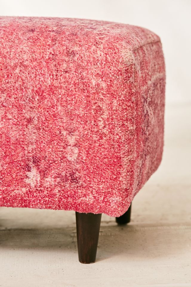 Isolde Chenille Ottoman #4