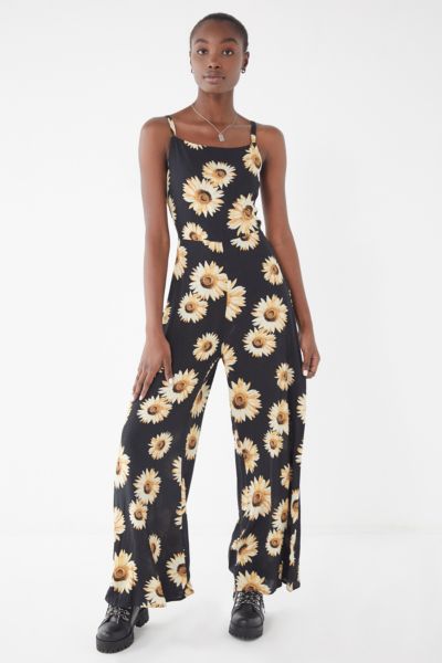 White store sunflower jumpsuit