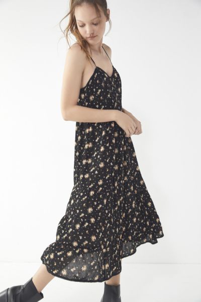 urban outfitters floral midi dress