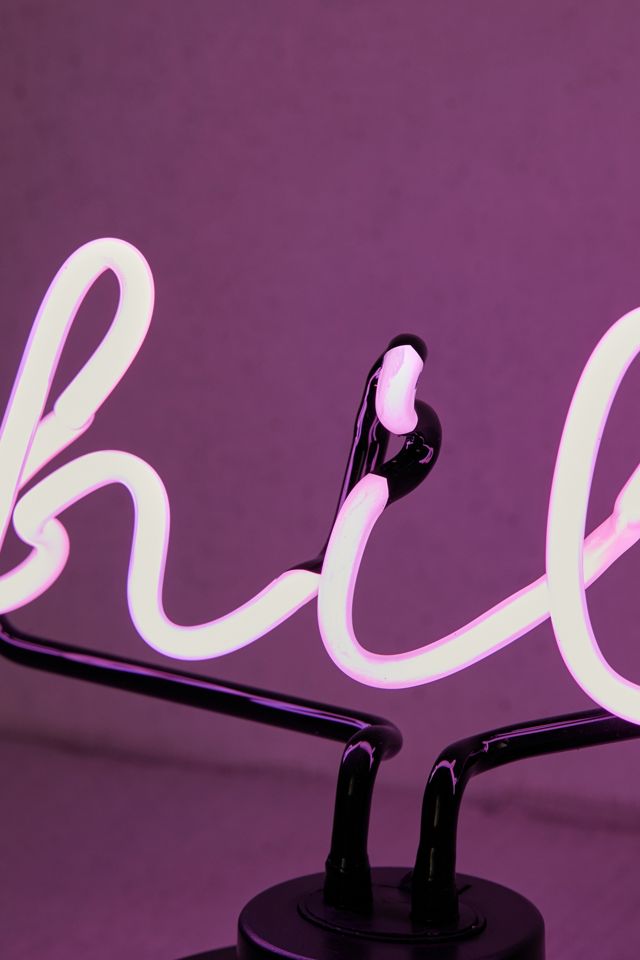Chill Neon Sign Table Lamp #2