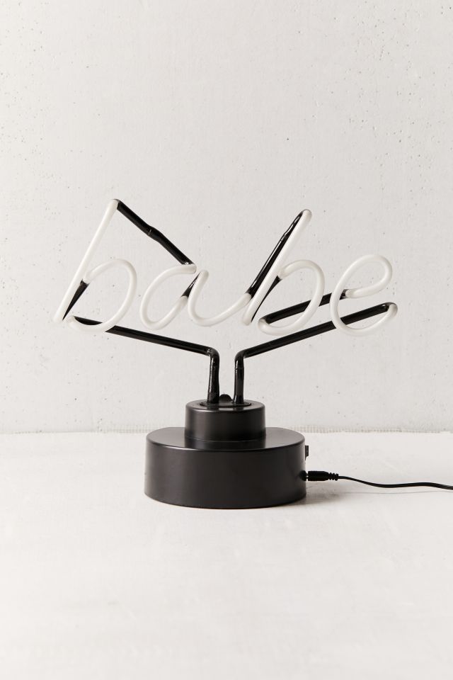 Babe Neon Sign Table Lamp #3