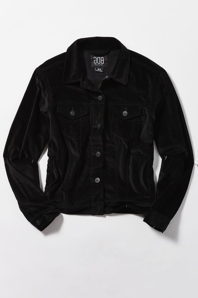 BDG Velvet Trucker Jacket #1