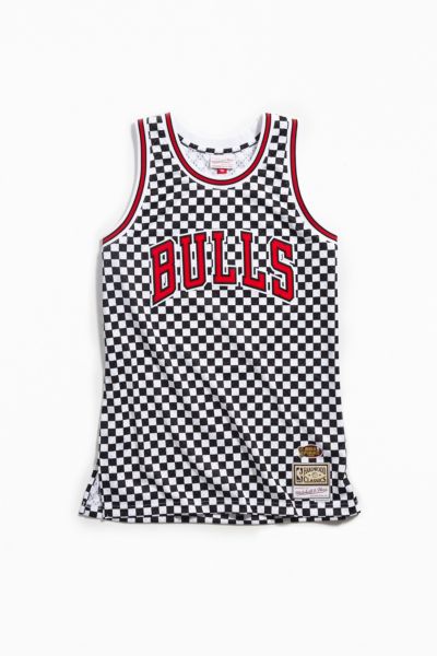 Checkered Chicago Bulls Swingman Jersey - SoleFly