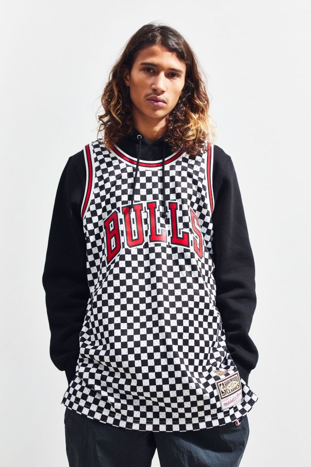 Checkered Chicago Bulls Swingman Jersey - SoleFly