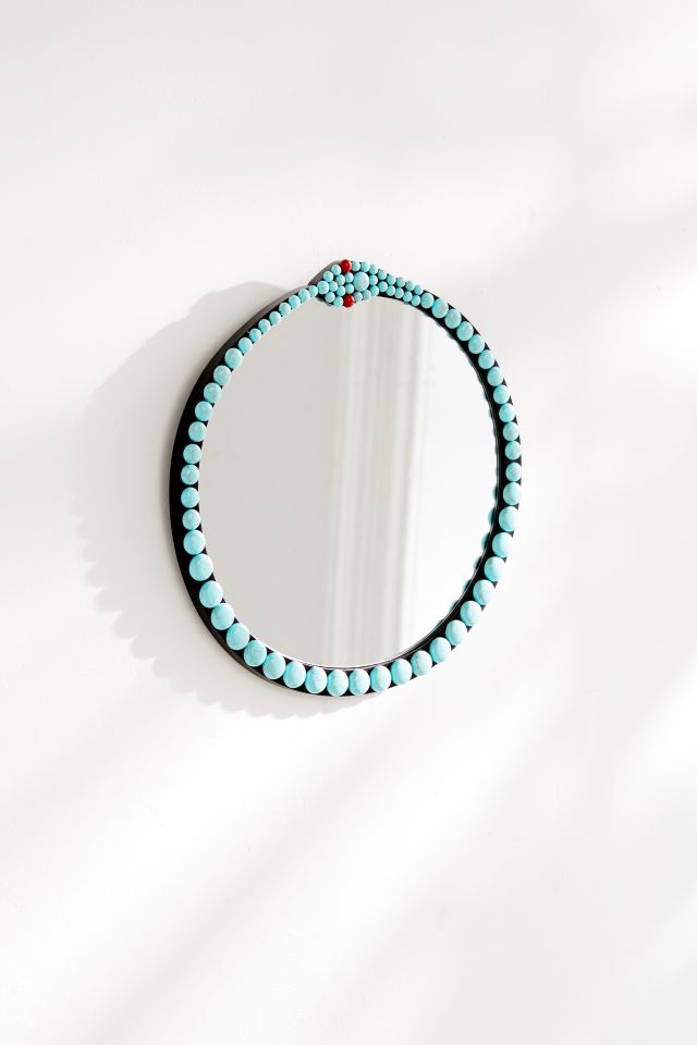 Snake Turquoise Mirror #2