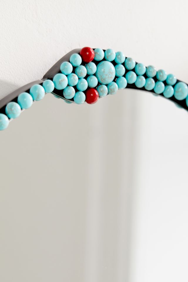 Snake Turquoise Mirror #3