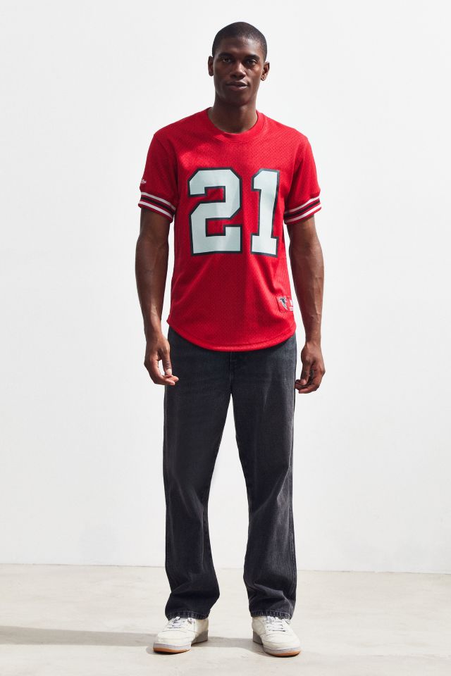 Mitchell & Ness Deion Sanders 1992 Atlanta Falcons Jersey  Urban  Outfitters Japan - Clothing, Music, Home & Accessories