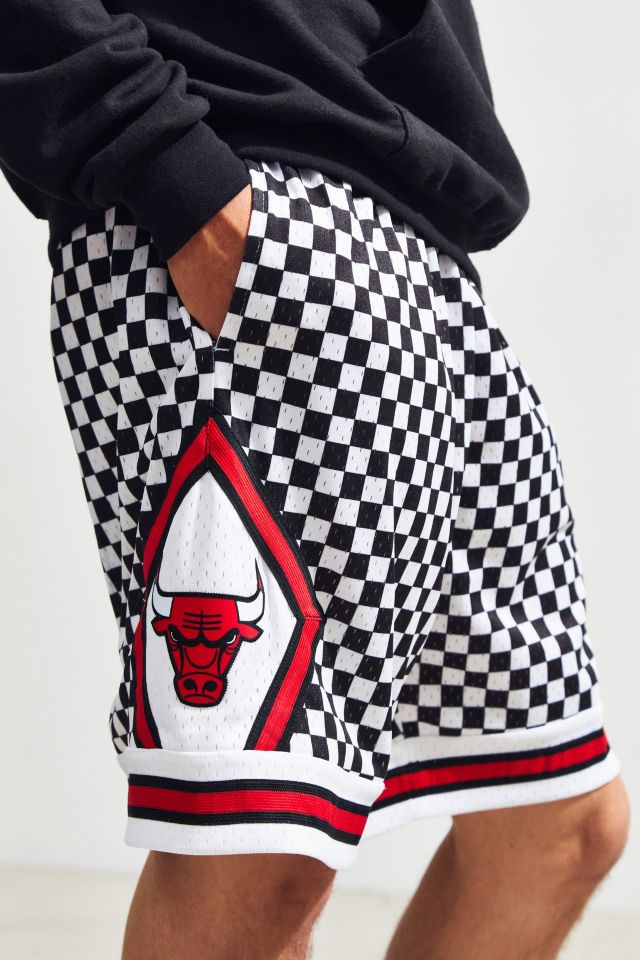 Checkered store basketball shorts