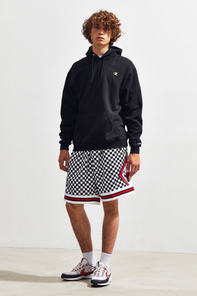 Mitchell & Ness Chicago Bulls Checkerboard Swingman Shorts for Men