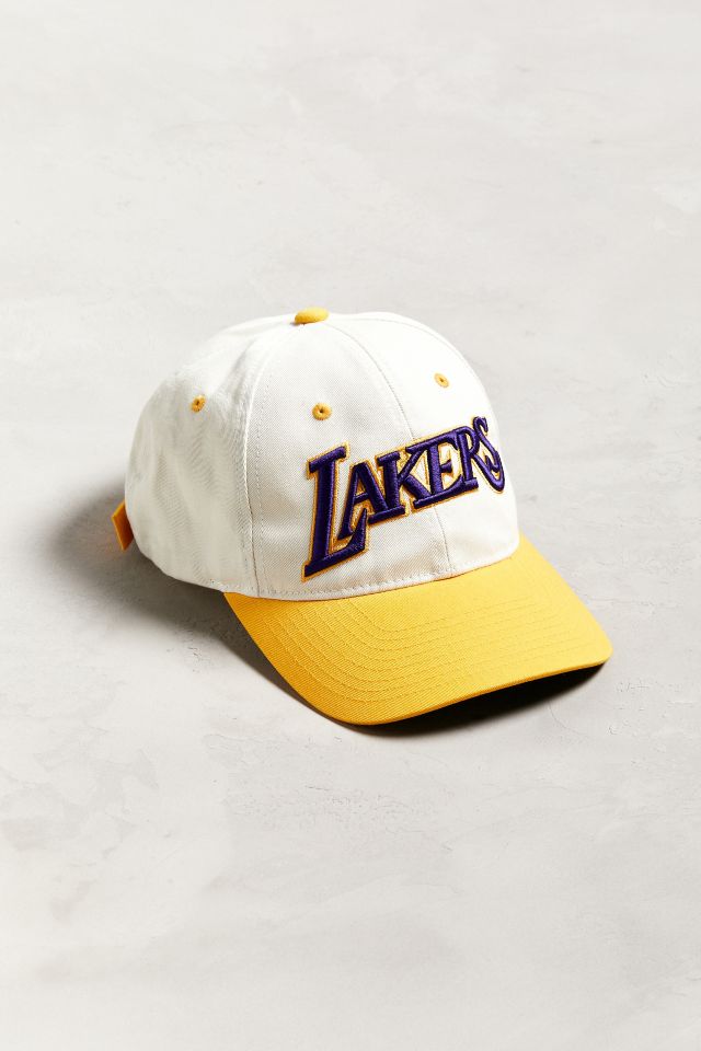 Urban Outfitters Mitchell & Ness Los Angeles Lakers Trucker Hat