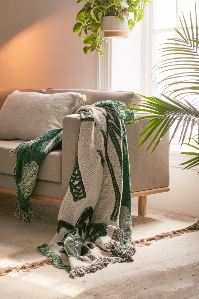 Calhoun & Co. Plants! Throw Blanket #1