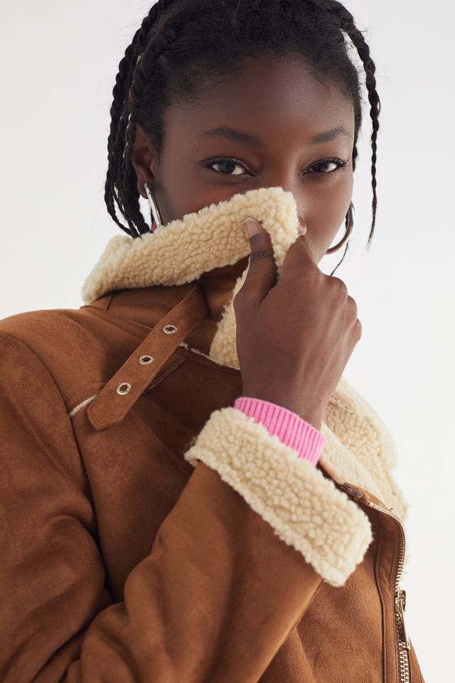 UO Athena Aviator Jacket Urban Outfitters Canada