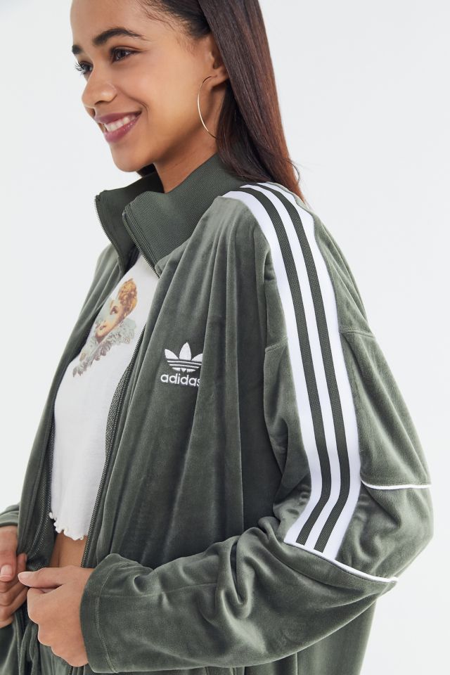 Adidas velour urban outfitters hotsell