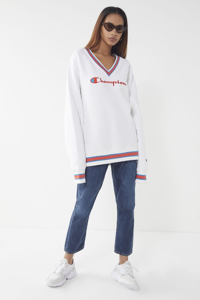 Champion UO Exclusive Fleece V Neck Sweatshirt