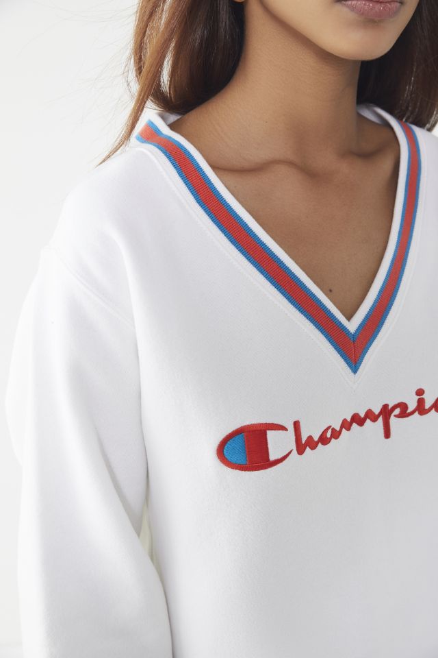 Champion pullover v neck sale