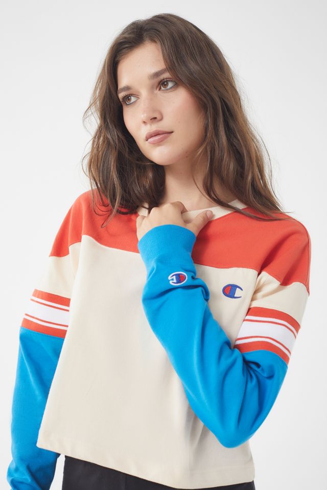 Champion & uo colorblock long sleeve tee on sale