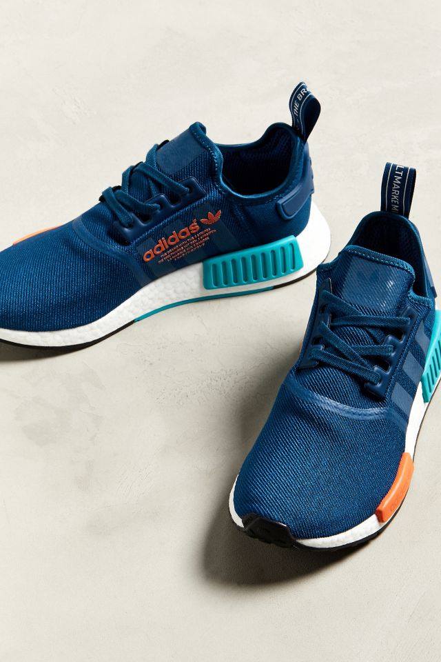 Adidas nmd r1 outlet blue night energy orange