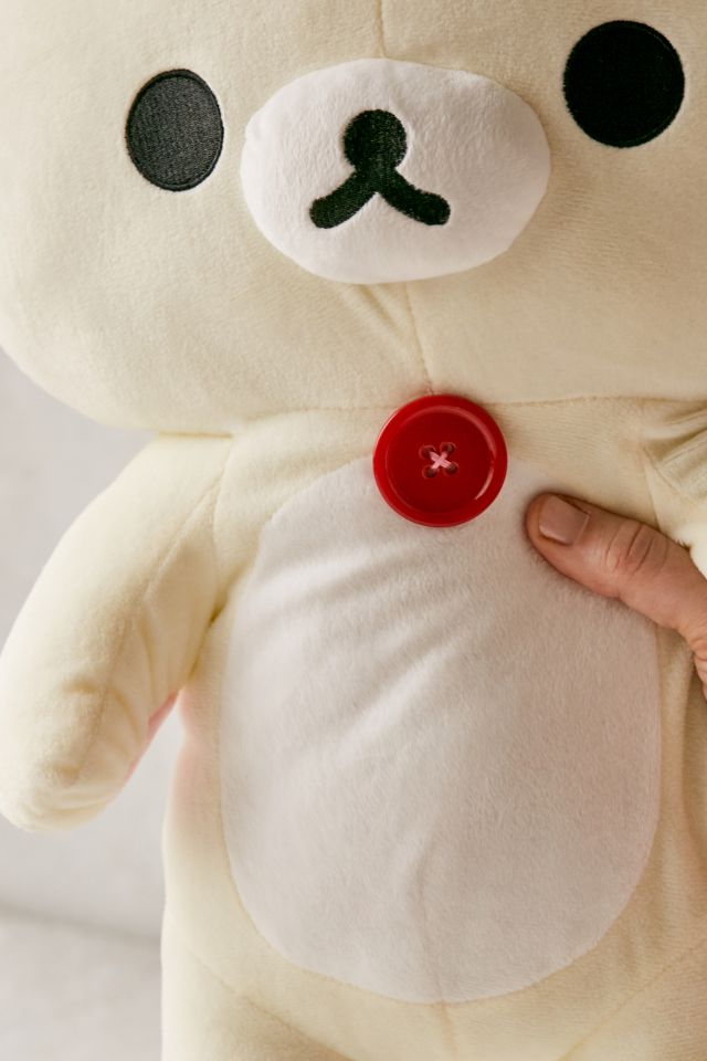 Korilakkuma Large Stuffed Bear Plushie #4