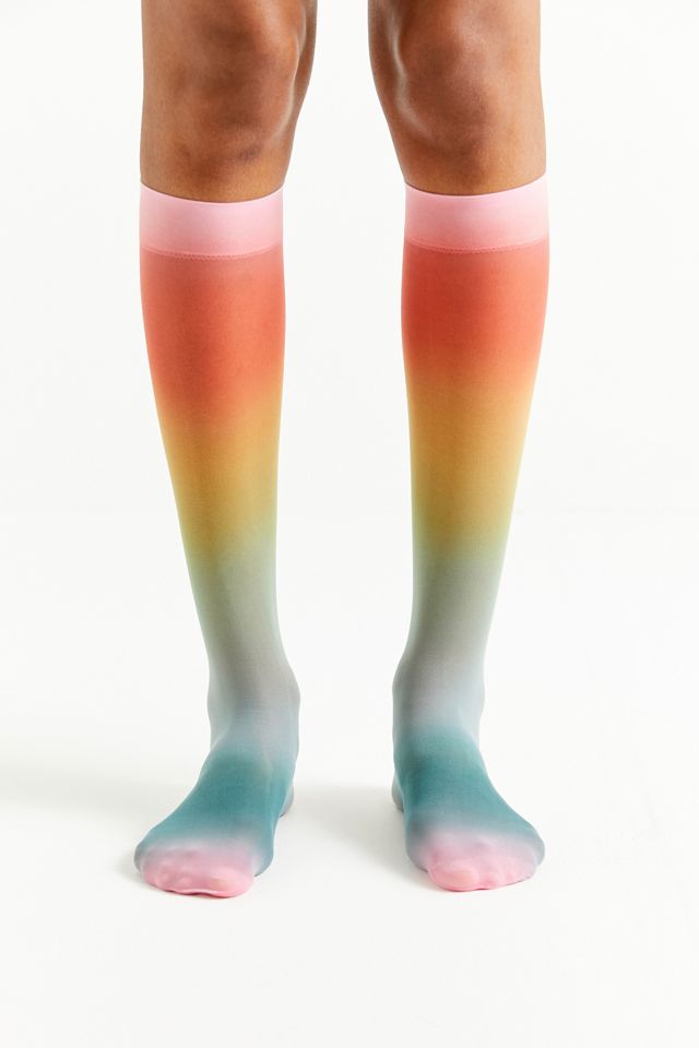 Hysteria By Happy Socks Mia Print Knee High Sock #1