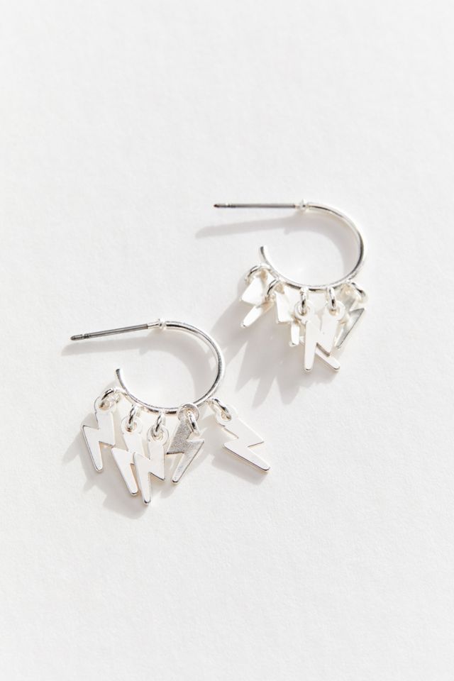 Mini Charm Hoop Earring #1