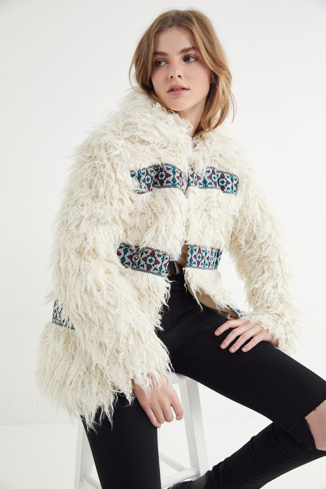 UO Rosa Faux Fur Coat #1