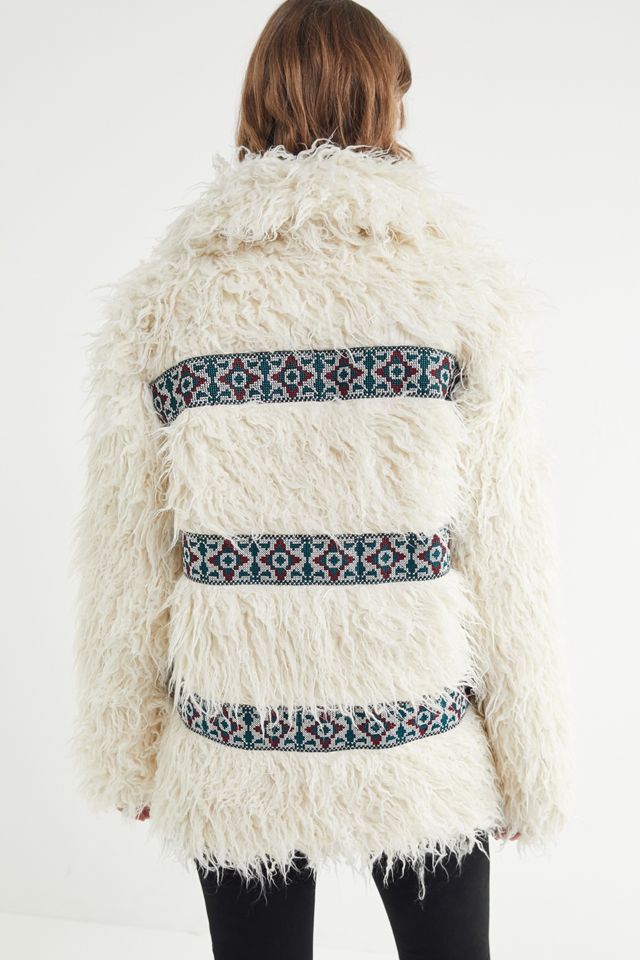 UO Rosa Faux Fur Coat #3