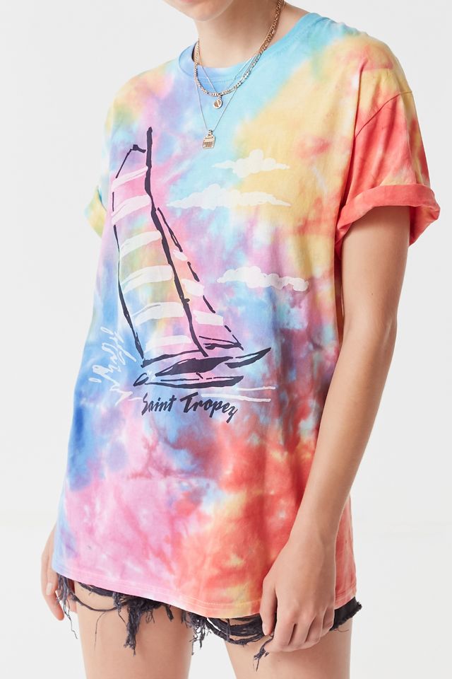 Junk Food San Tropez Tie-Dye Tee #1