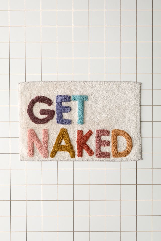 Get Naked Tufted Bath Mat #1