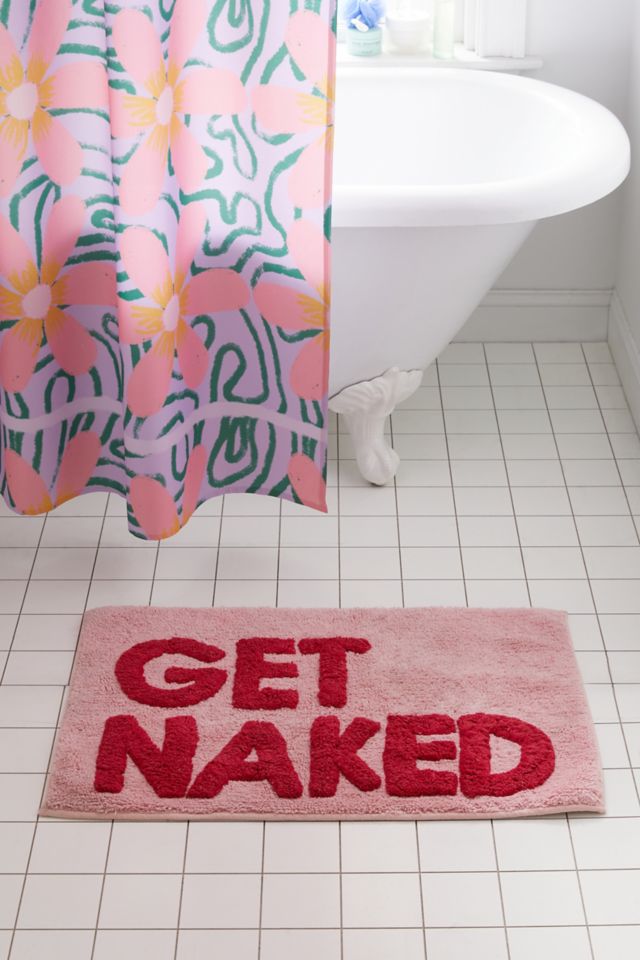 Style Selections White Non-slip Bath Mat in the Bathroom Safety