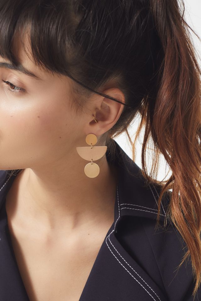 Boucle d'Oreille Lyra Moderne Déclaration #1