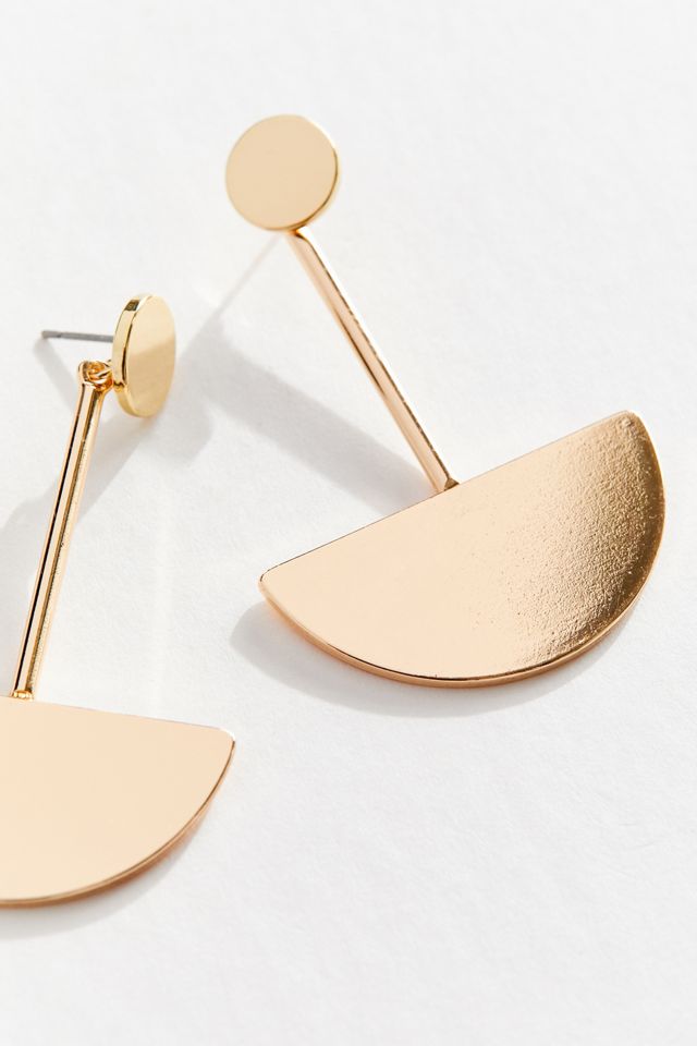 Mav Modern Geometric Drop Earring #2