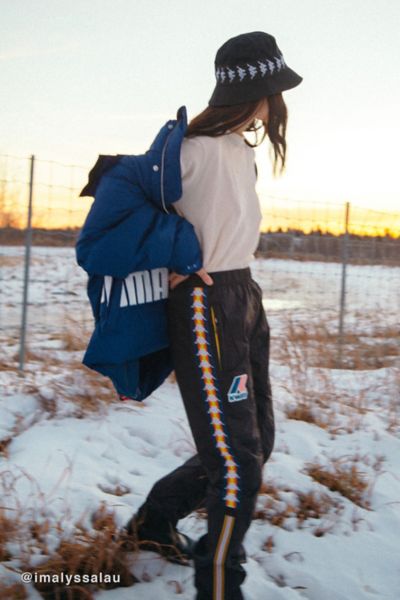 【COLOR iN ID】Wade belt banding pants 3