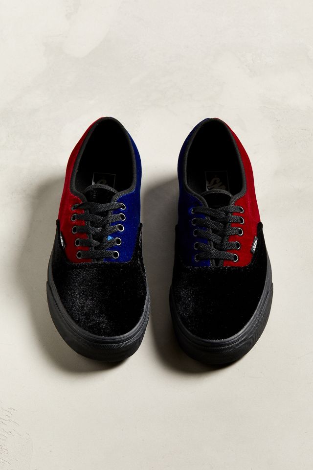 Vans Authentic Colorblock Velvet Sneaker #4