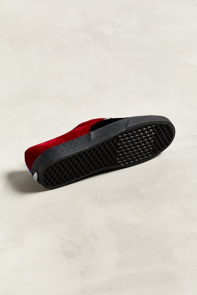Vans Authentic Colorblock Velvet Sneaker #5