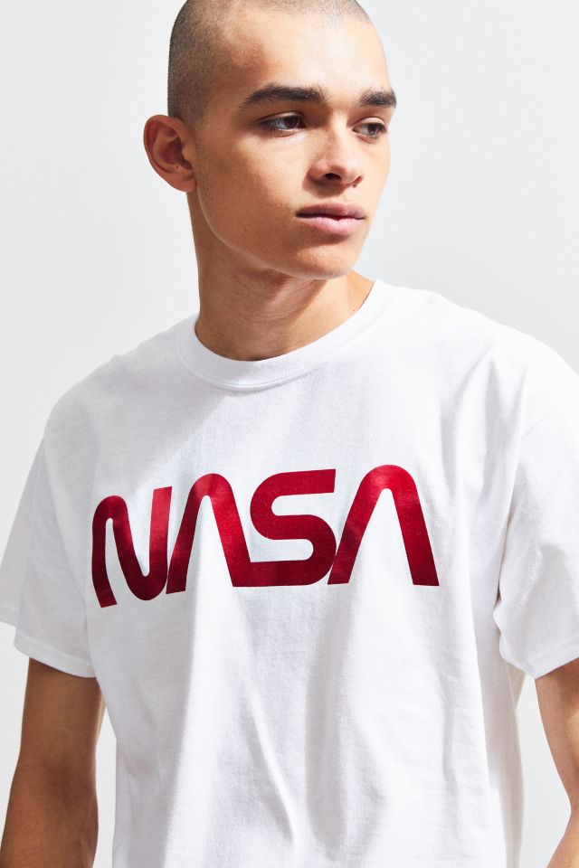 NASA Worm Logo Foil Tee #2