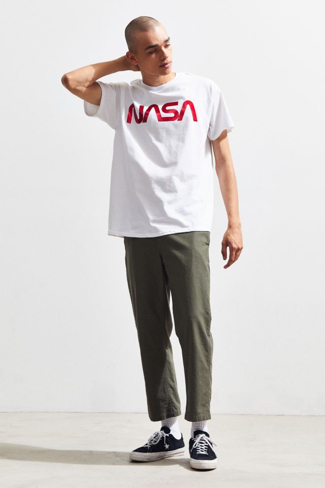 NASA Worm Logo Foil Tee #5