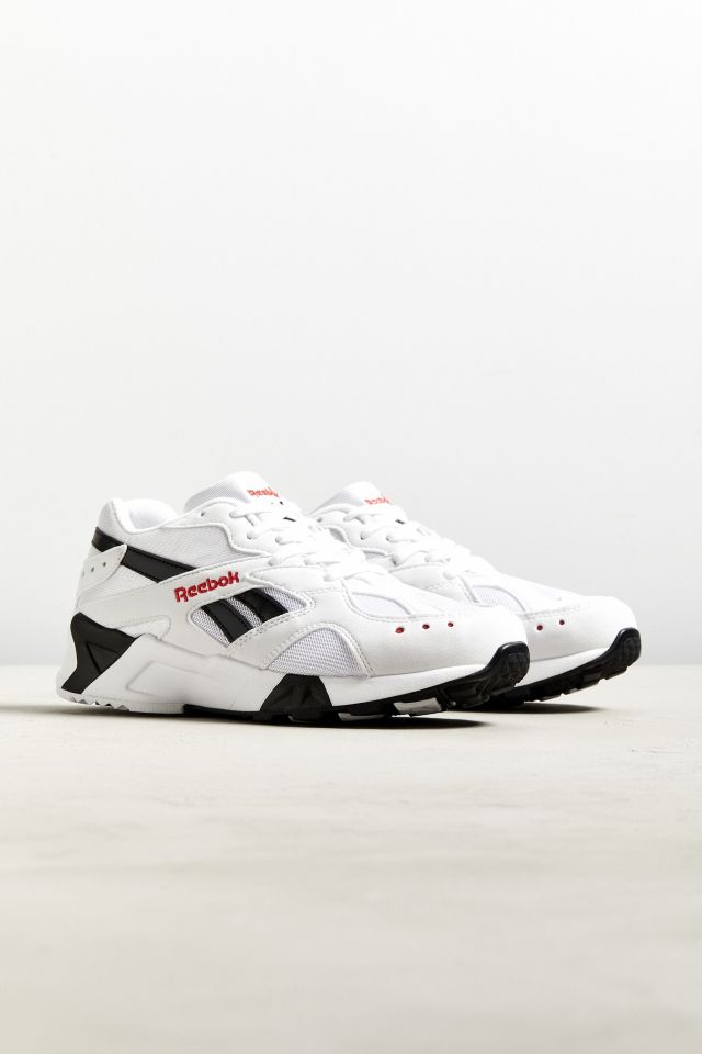 Reebok aztrek white black red on sale