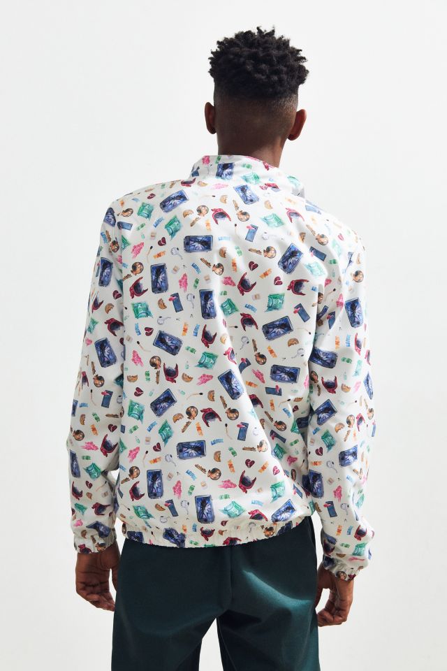 Le Fix Patterned Track Jacket #3