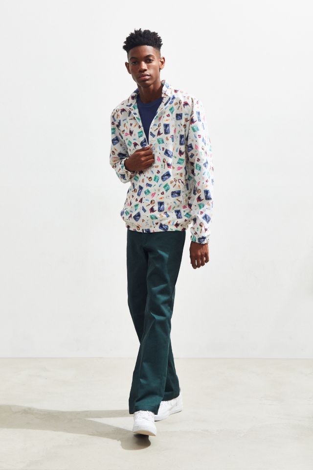 Le Fix Patterned Track Jacket #5
