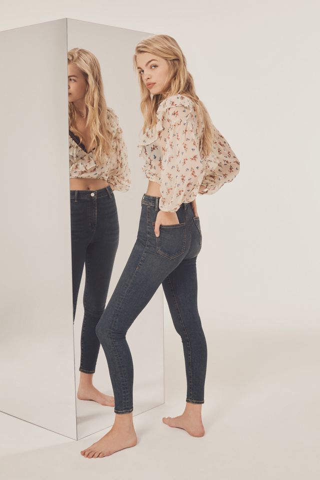 BDG Pinup High-Rise Skinny Jean - Rinsed Denim #3