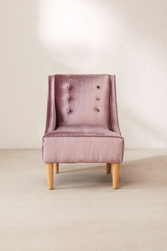 Inez Tufted Velvet Chair #1