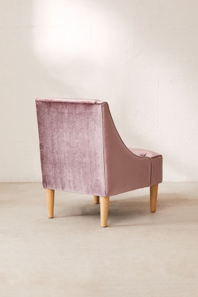 Inez Tufted Velvet Chair #3