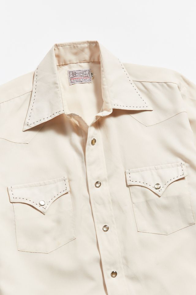 Vintage Cali Ranchwear Contrast Stitched Western Shirt #2