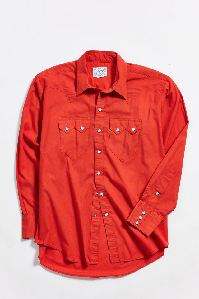 Vintage Rockmount Red Western Shirt