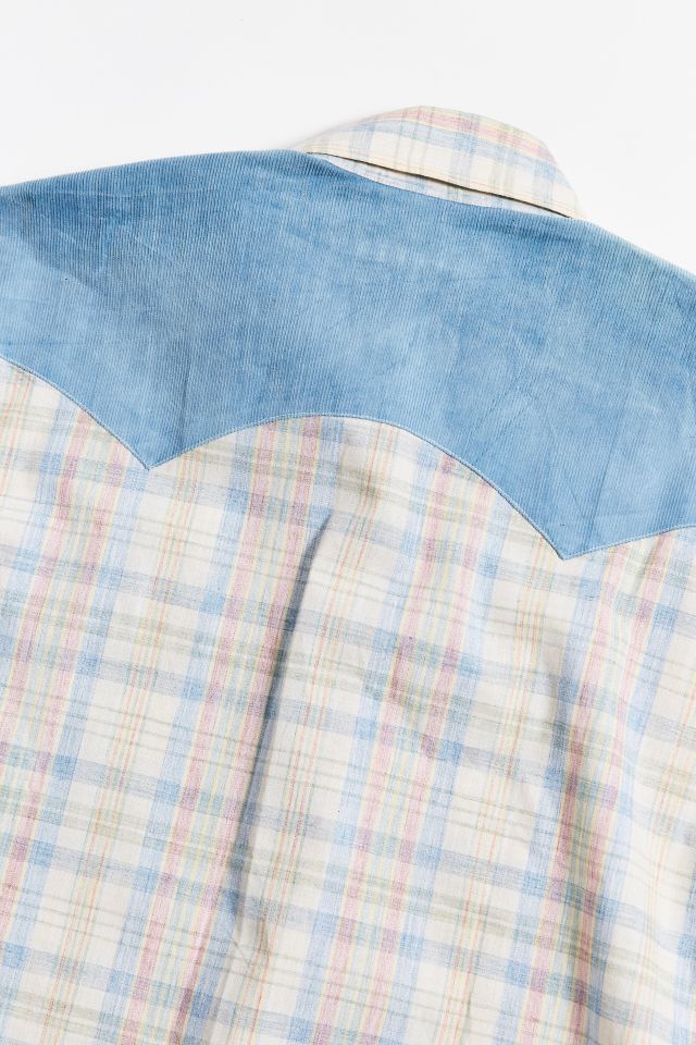Chemise Western Vintage Levi's à Carreaux + Denim #3