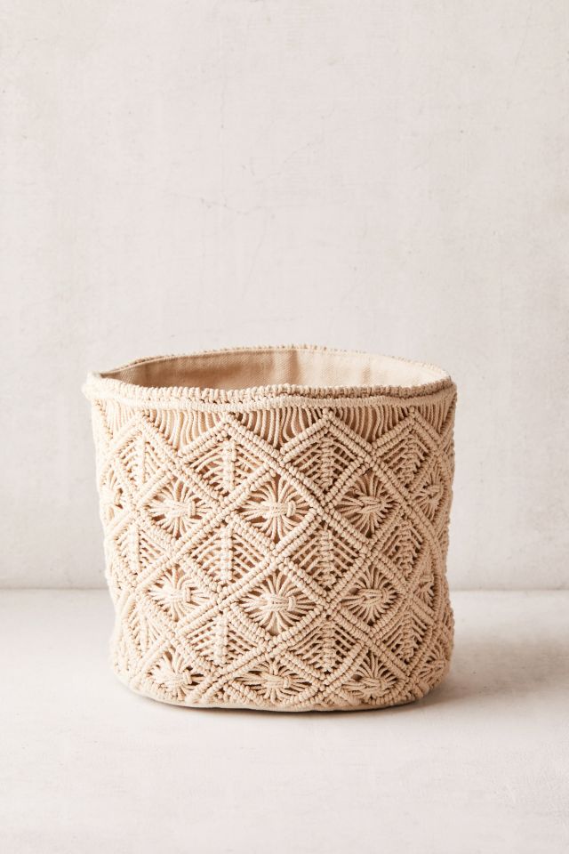 Macramé Catch-All Basket #3